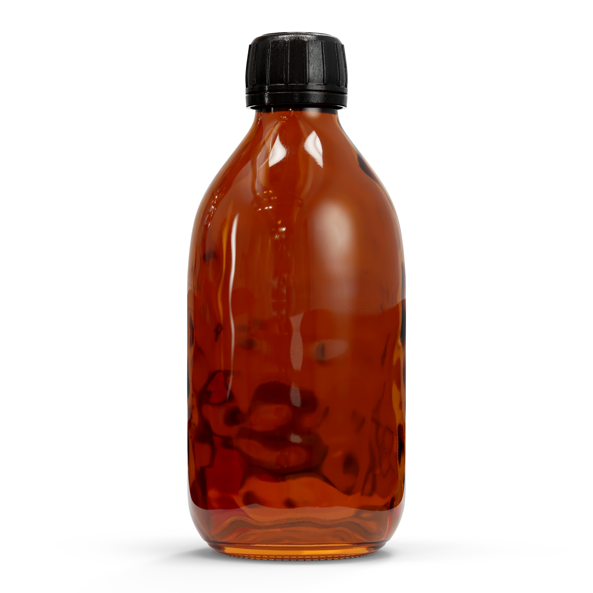 Glasflaska – brun (inkl. olika korkor)