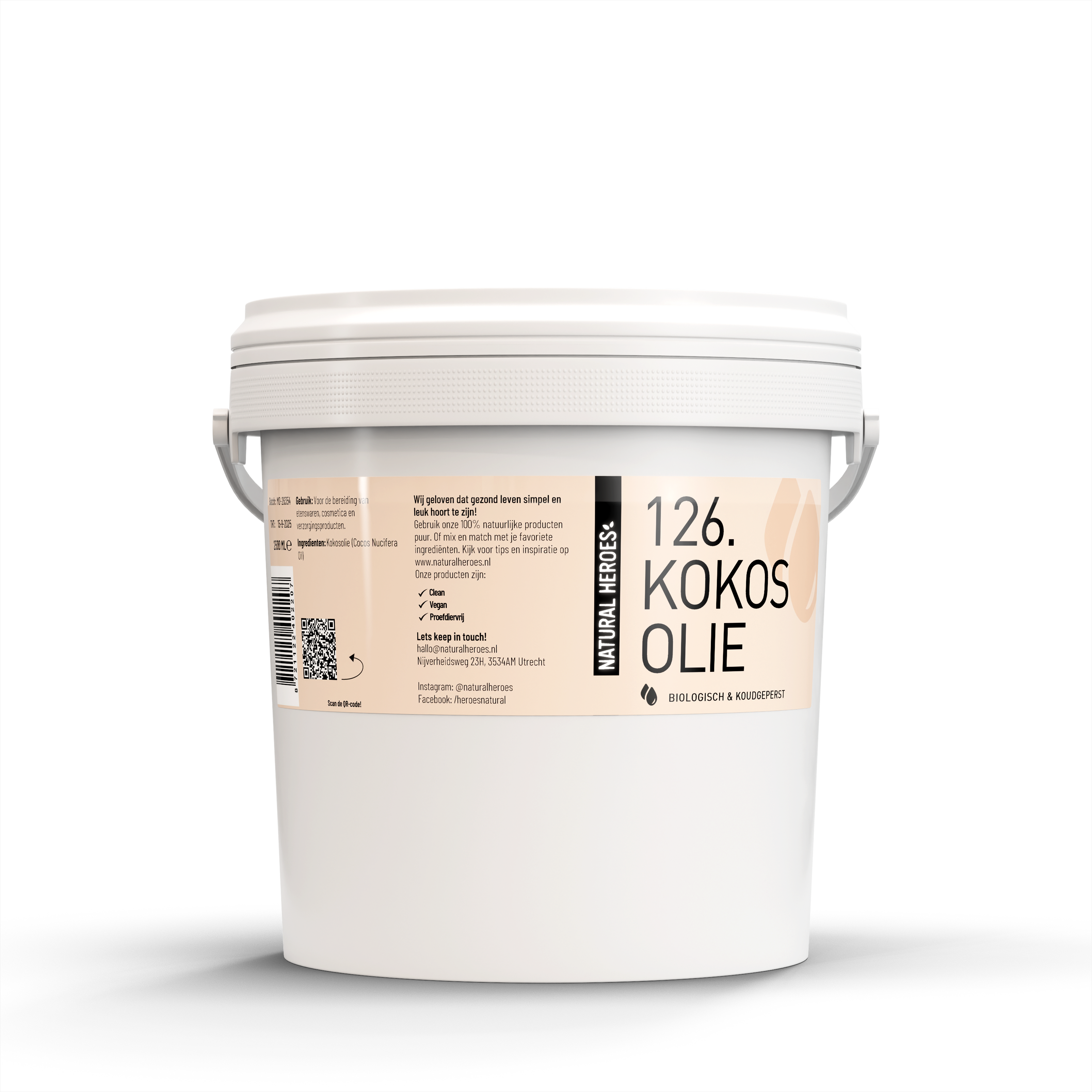 Kokosolja (ekologisk och kallpressad)