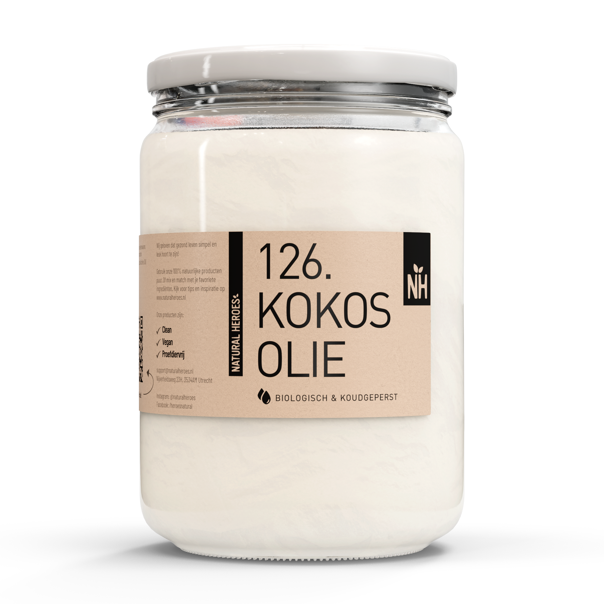 Kokosolja (ekologisk och kallpressad)