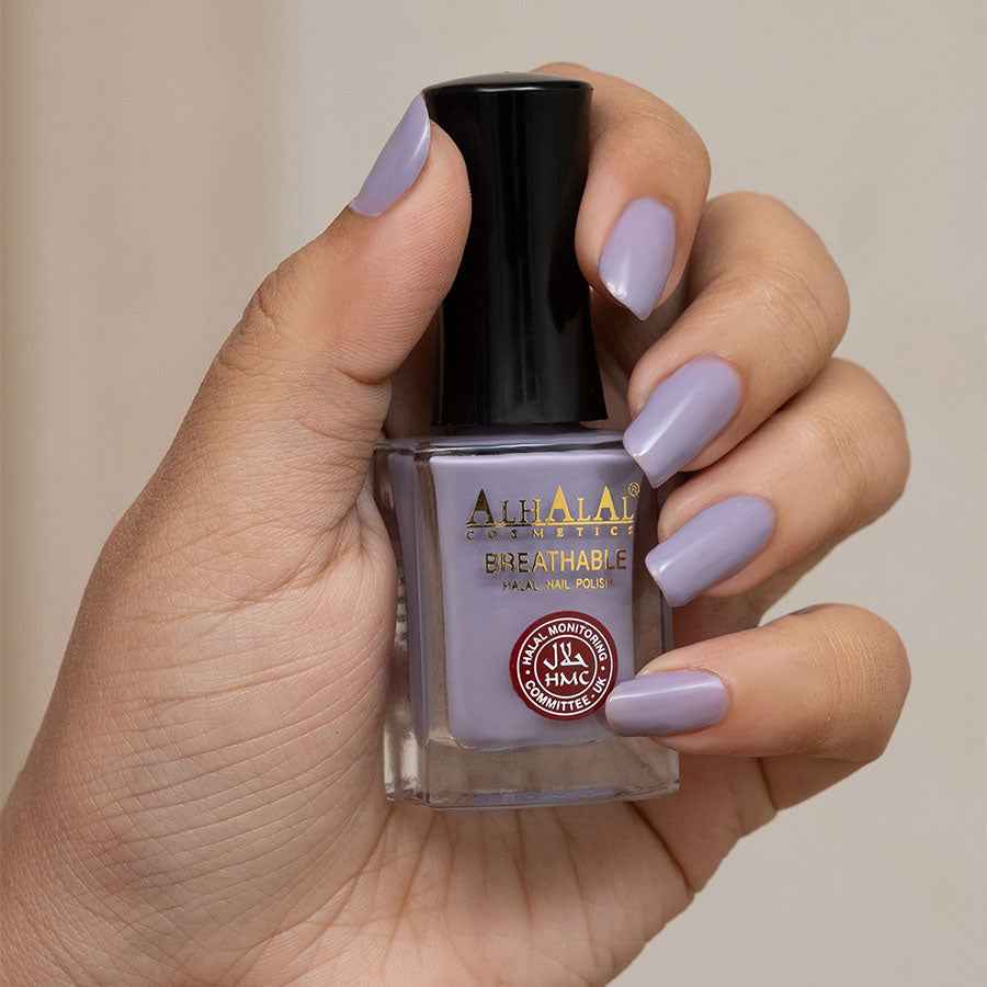 AL-153 NABIHA GRÅ NAGELLACK - Halal Cosmetics