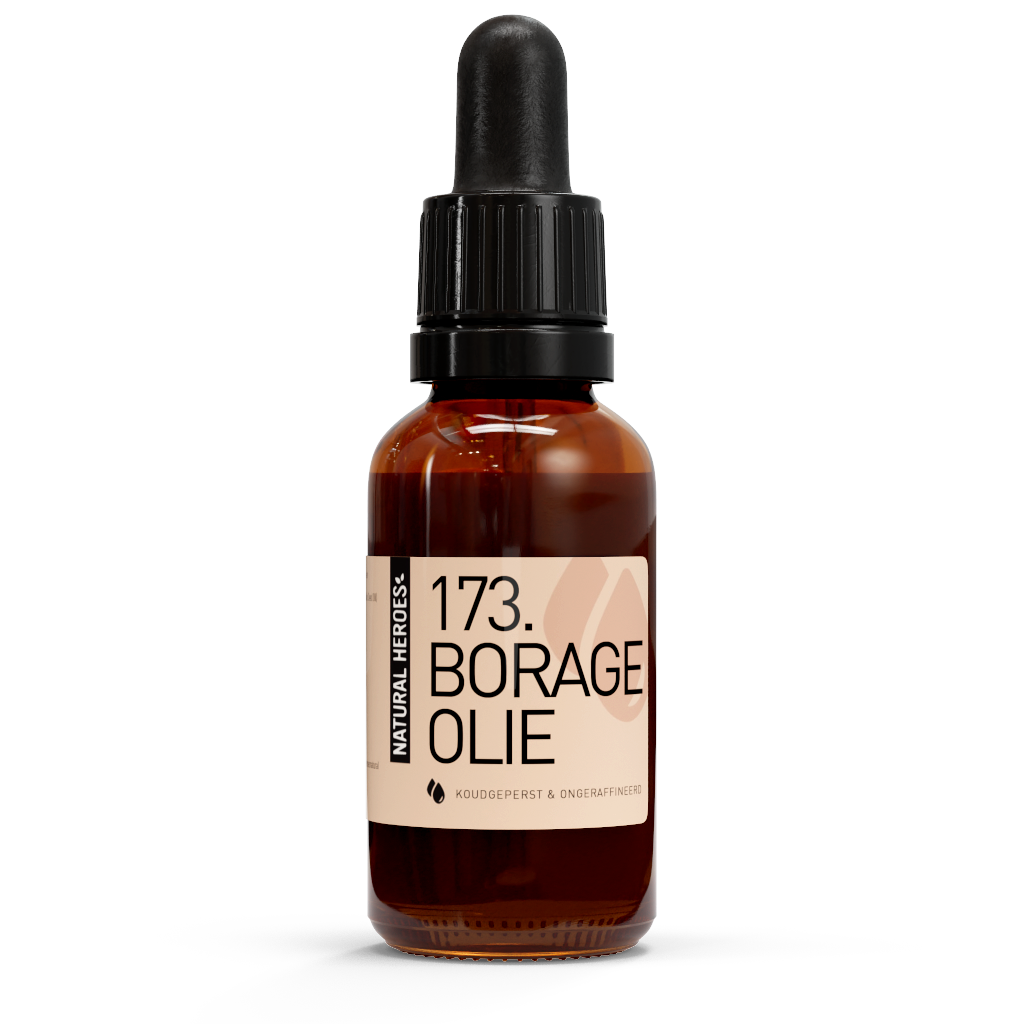 Borageolja (kallpressad och orädlad, 20 % GLA)
