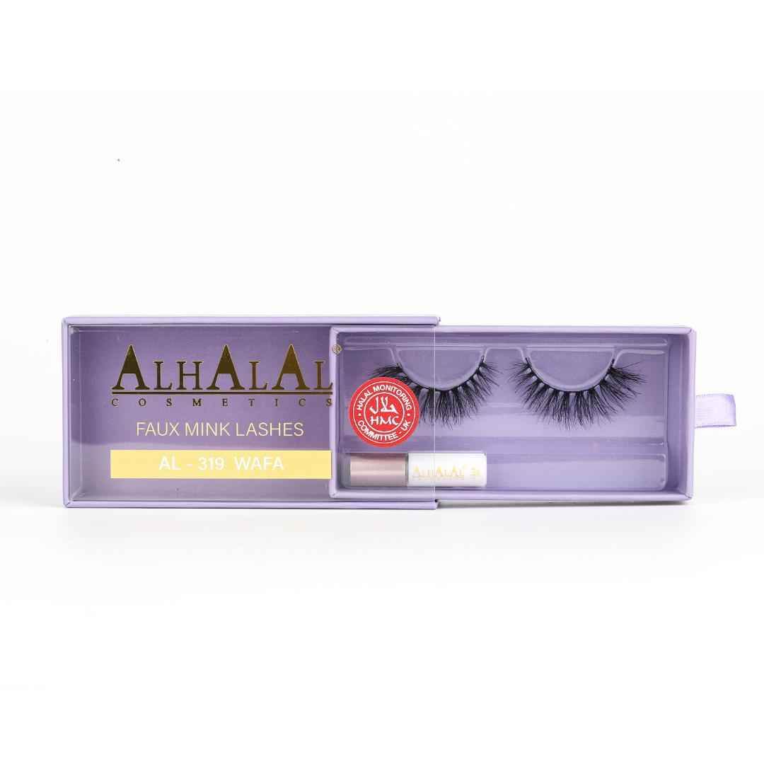 AL-319 WAFA (3D641) Falska Mink Wimpers - Halal Cosmetica