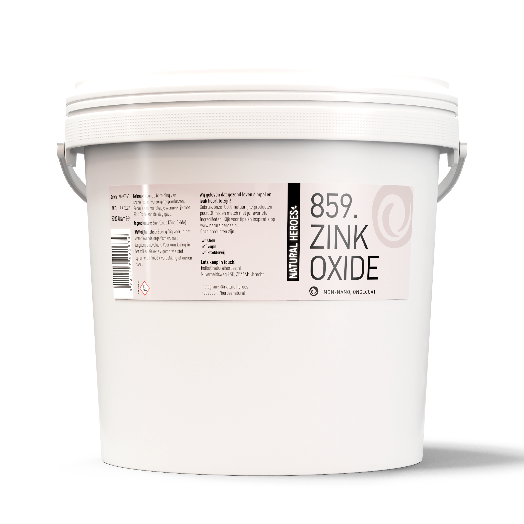 Zinkoxid (icke-nano, Ongecoat)