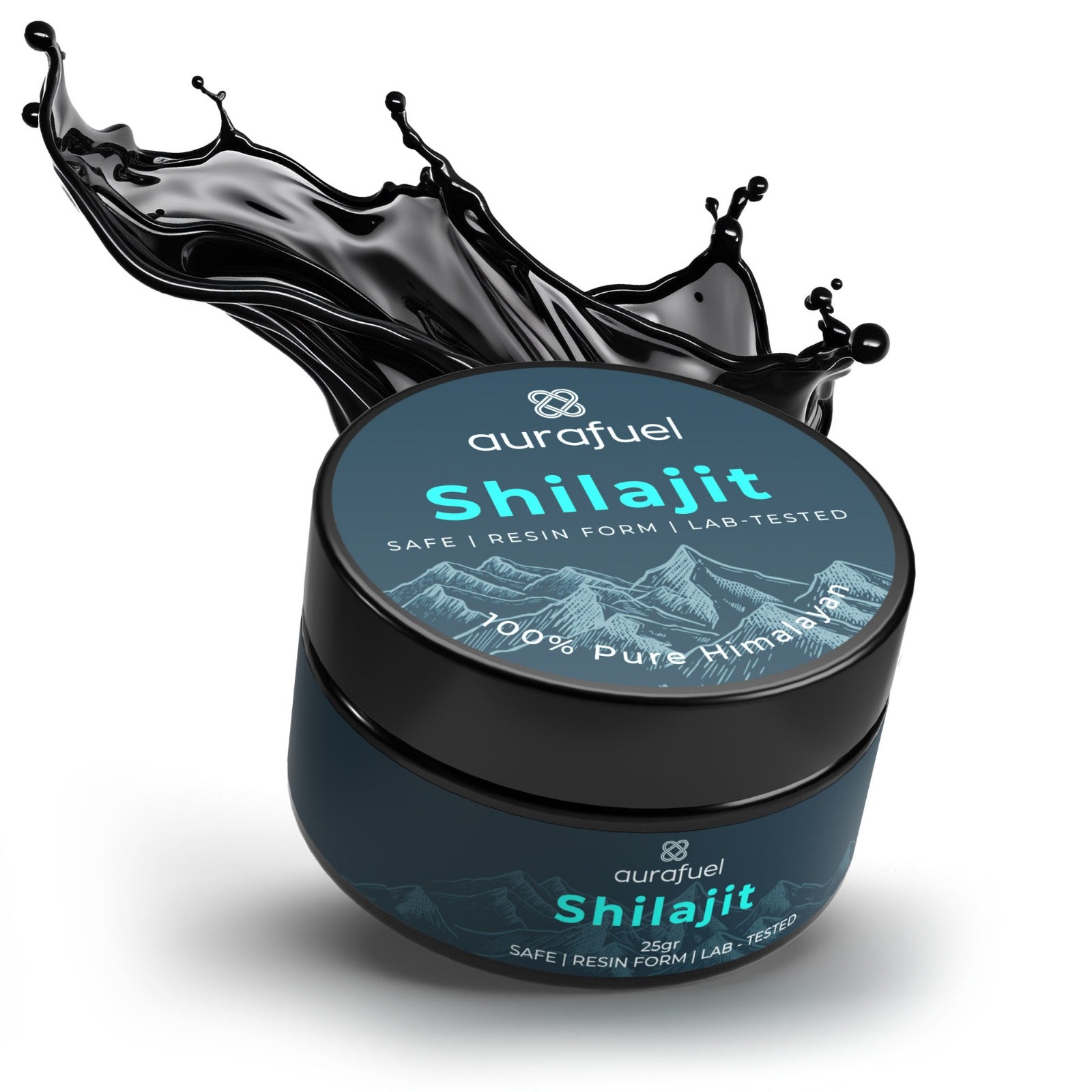 Ren Shilajit-harts från Himalaya – 100 % äkta och renad