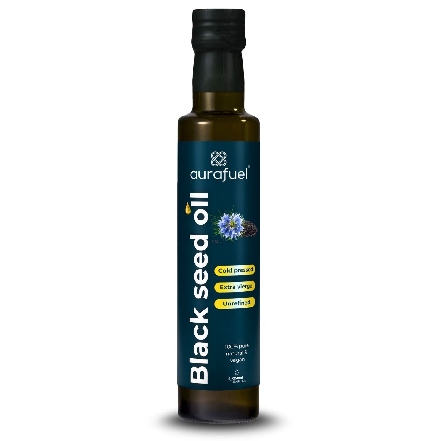 Svart fröolja naturlig och ren