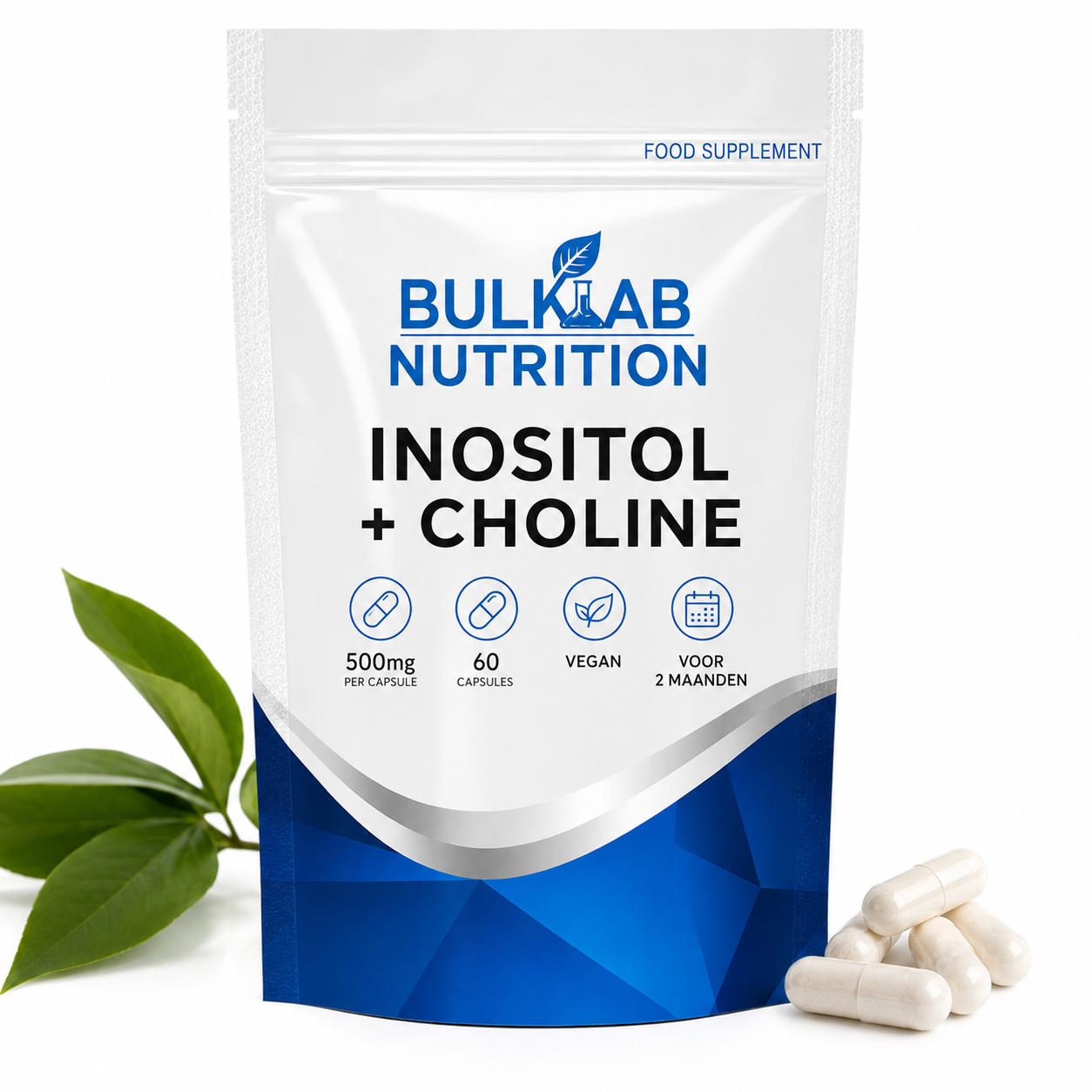 Inositol + Kolin - Kapslar - BulkLab Nutrition