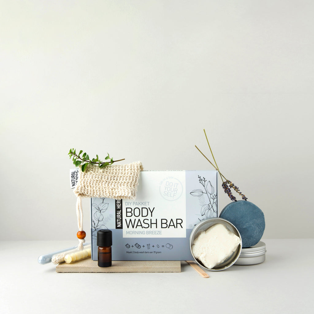 Gör-det-själv-paketerat: Body wash bar