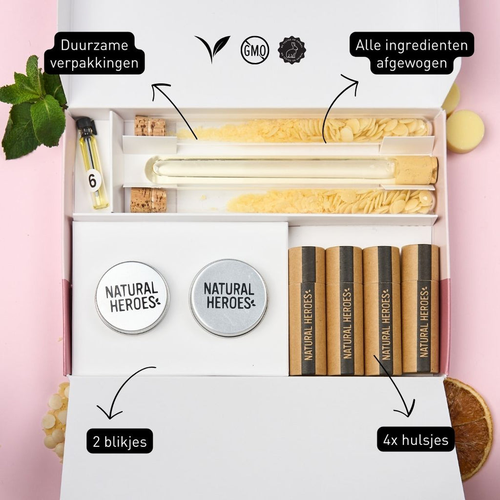DIY-paket: Smörig läppbalsam