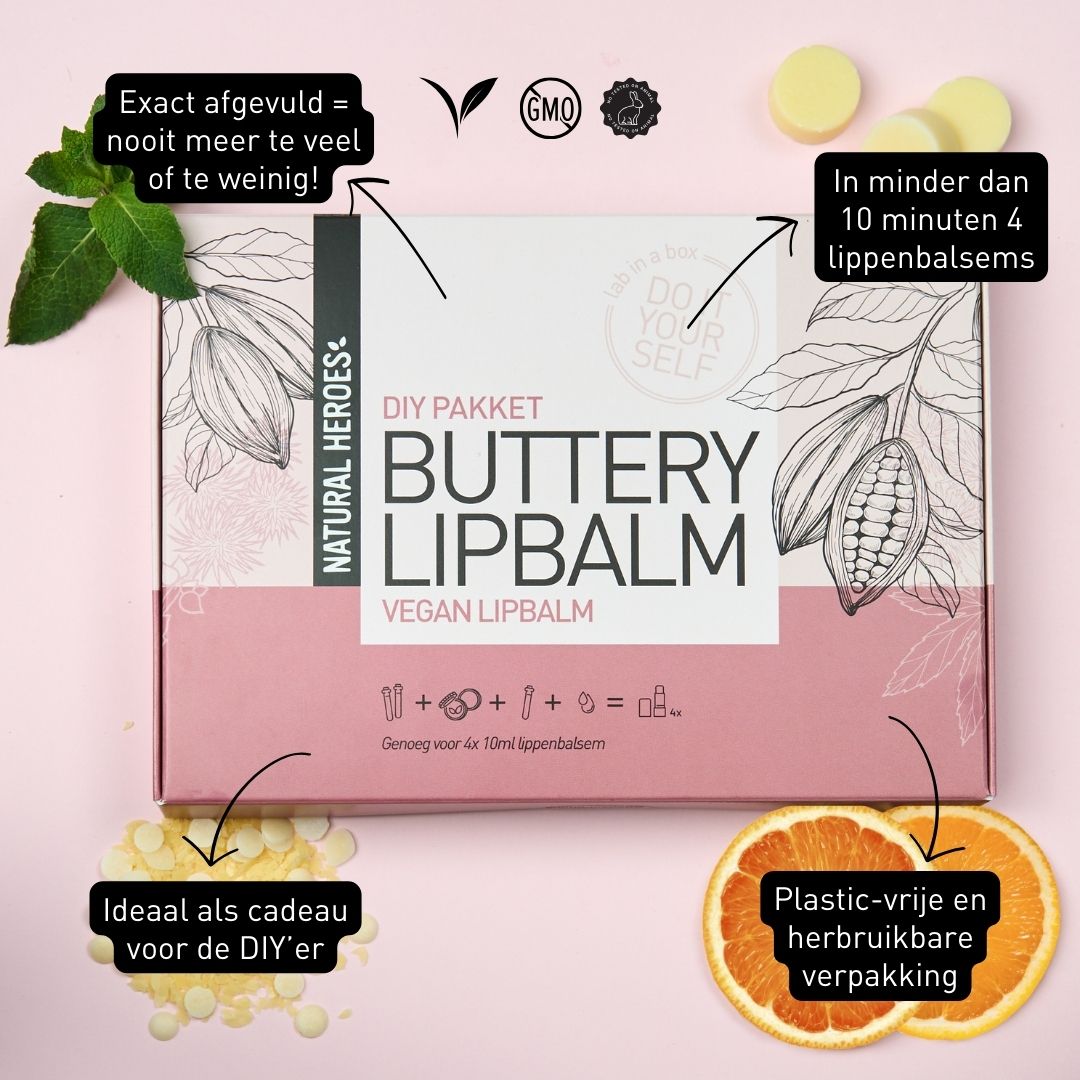 DIY-paket: Smörig läppbalsam