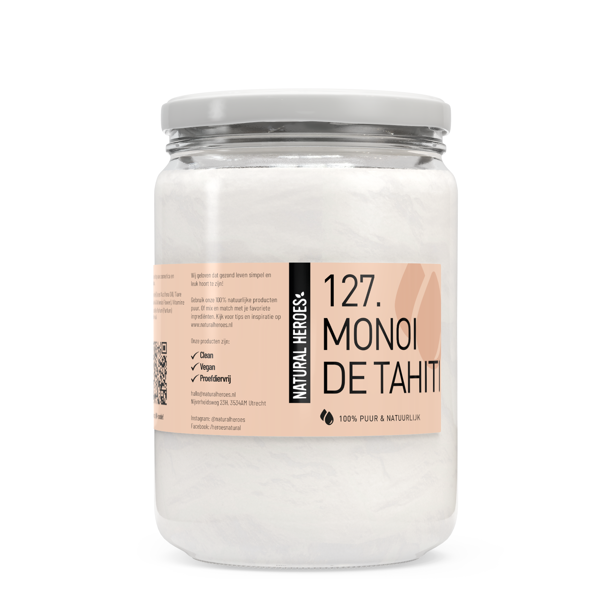Monoï de Tahiti Oil (100% ren och naturlig)