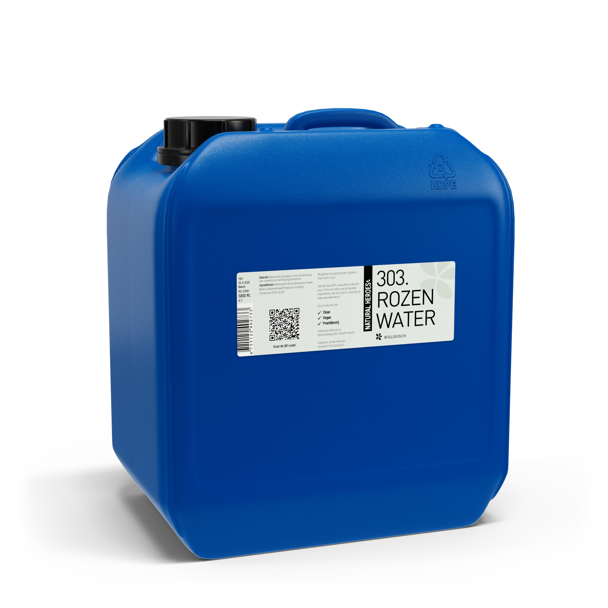 Rosenvatten (Hydrosol) – Organiskt