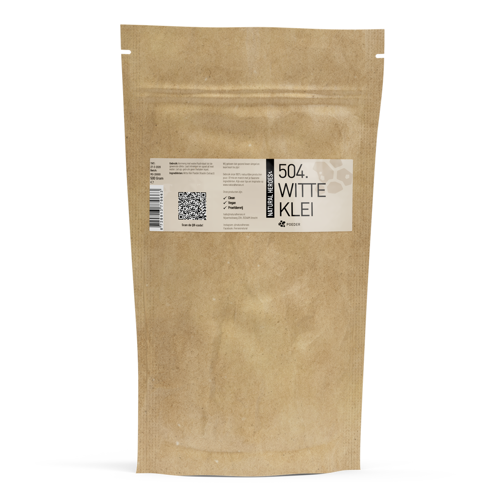 Vitt lerpulver (Kaolin)