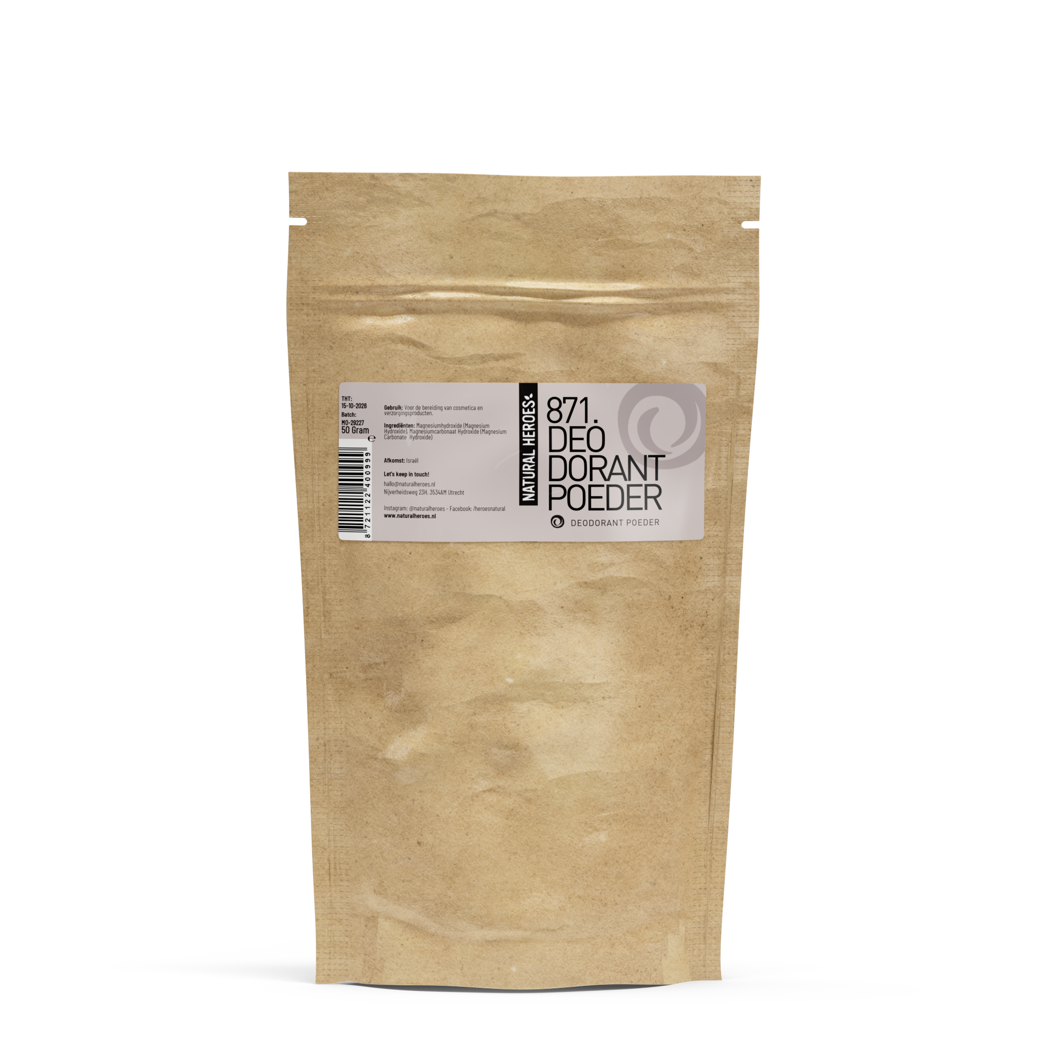 Deodorantpulver (Ultrafint och renande)