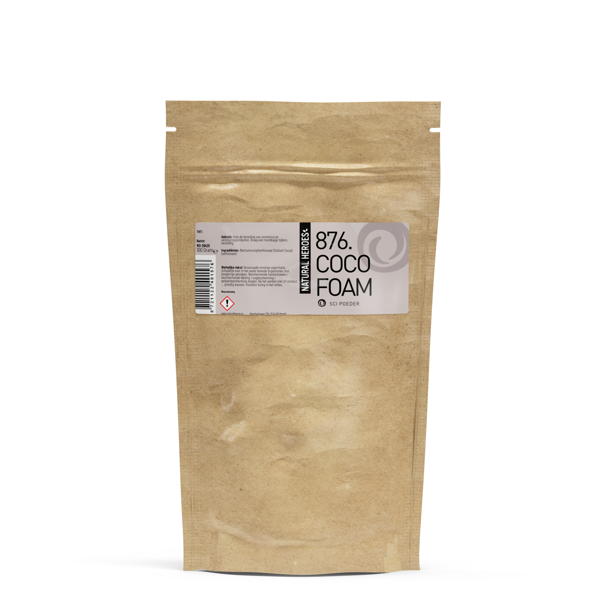 CocoFoam SCI - Pulver (Stora bubblor, sulfatfritt)