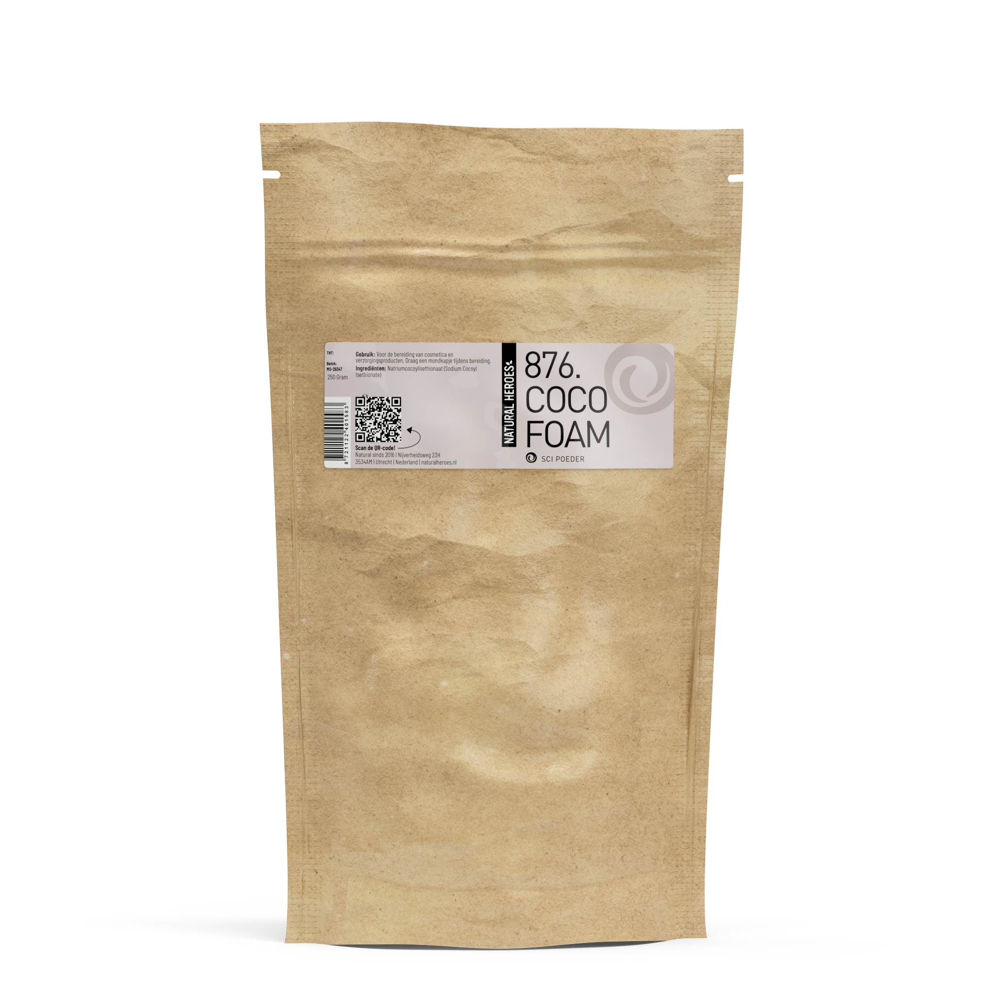 CocoFoam SCI - Pulver (Stora bubblor, sulfatfritt)