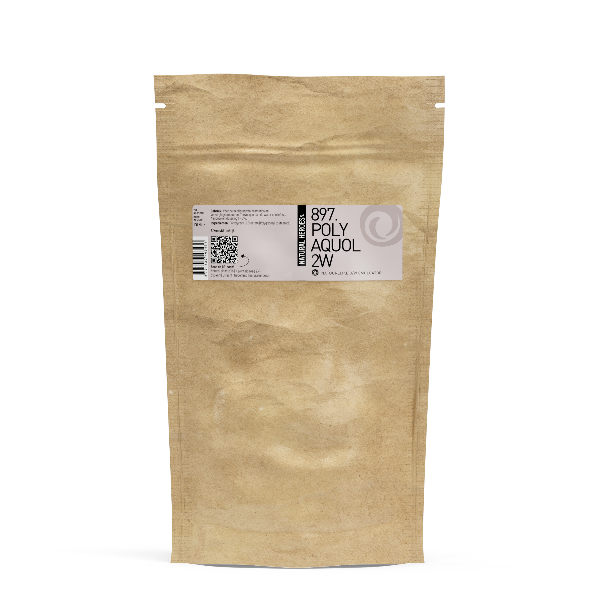 Naturlig O/W-emulgeringsmedel (PolyAquolâ"¢-2W)