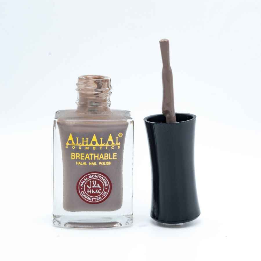 AL-147 SAMIA KLAR BRUN NAGELLACK - Halal Cosmetics