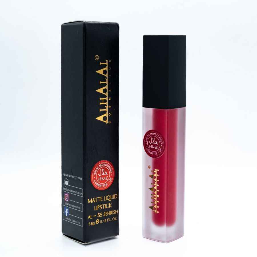 AL-55 SEHRISH Vloeibare Glossy Lipstick