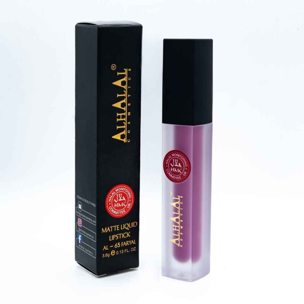 AL-63 FARYAL MATTE flytande lila läppstift