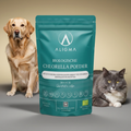 Organiskt Chlorella-pulver för djur 250 gram