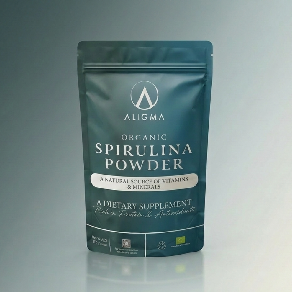 Ekologiskt spirulinapulver