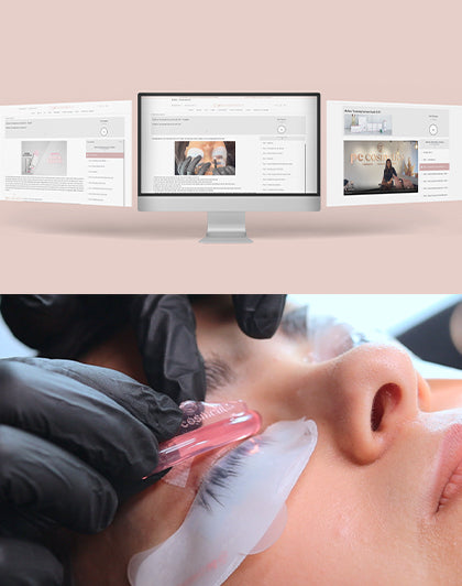 Onlineutbildning Korean Lash Lift + Starterkit (olika språk)