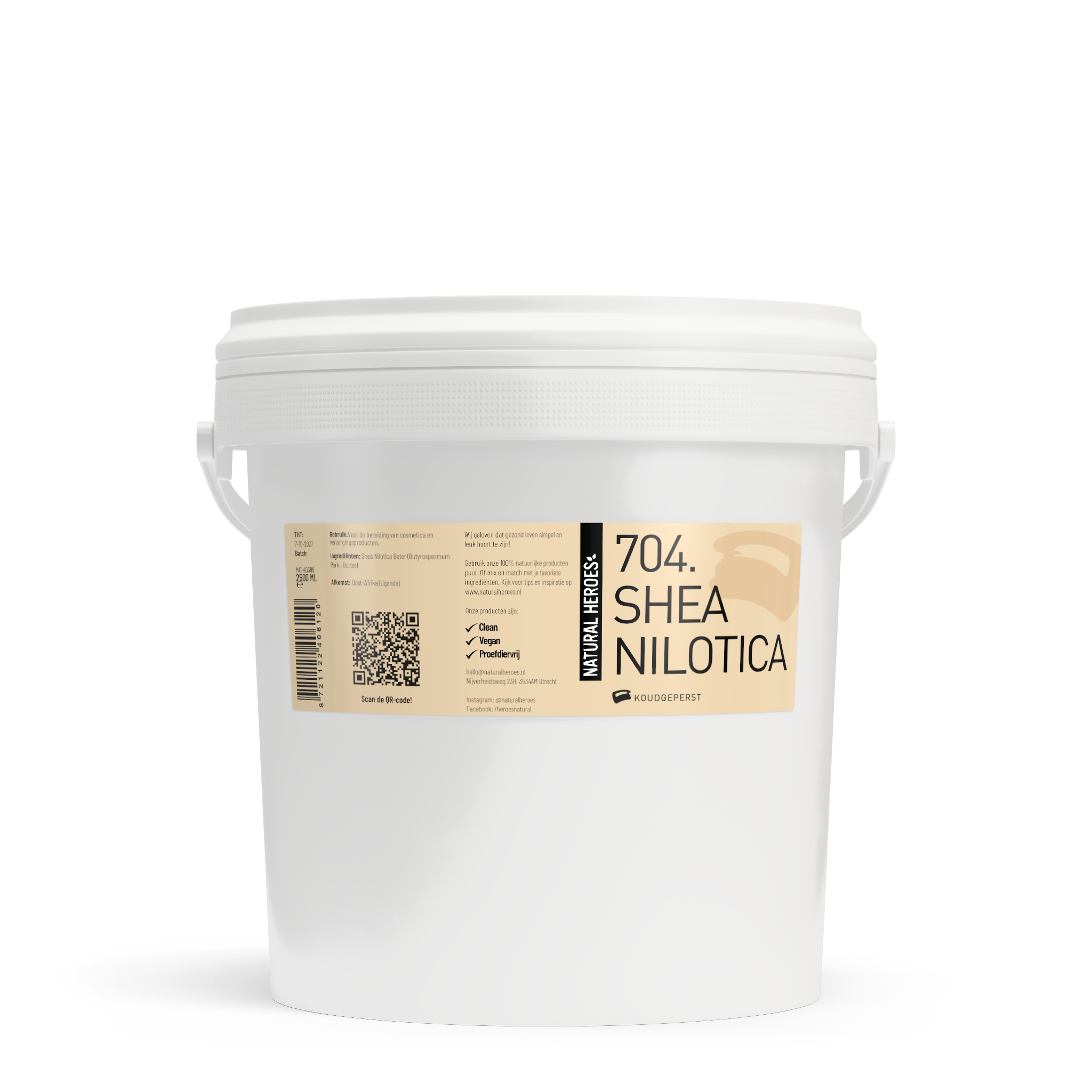 Shea Nilotica - Mjukt sheasmör (oraffinerat och kallpressat)