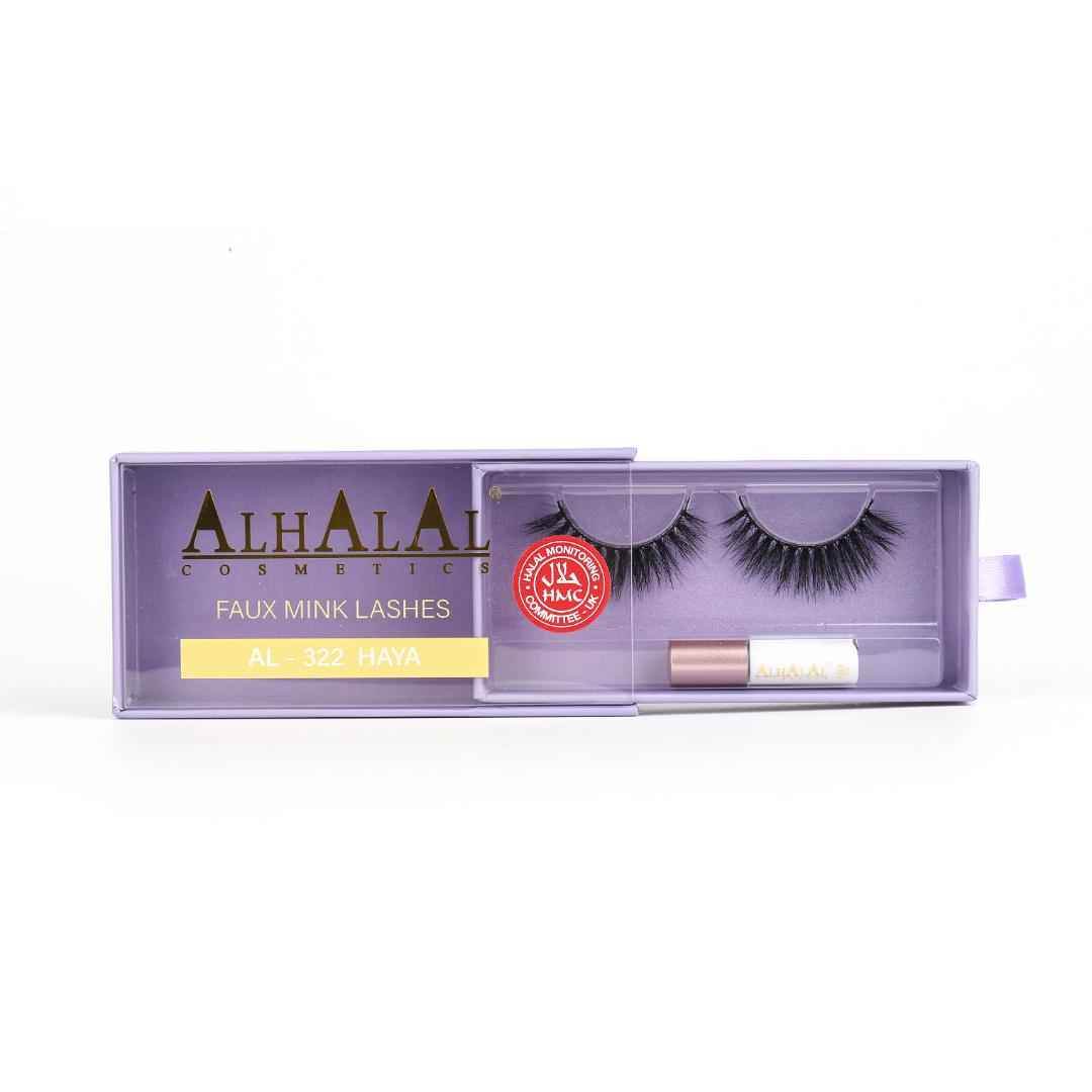 Alhalal Cosmetics falska fransuppsättning inklusive serum för att fransarna ska växa ut igen och få ett fylligare utseende