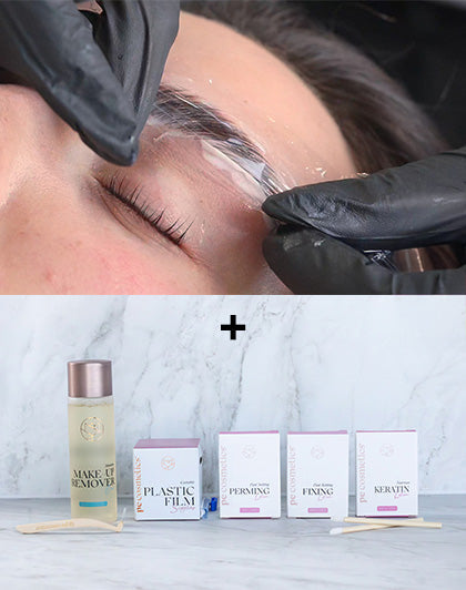 Onlineträning i brynlaminering + Starterkit (olika språk)