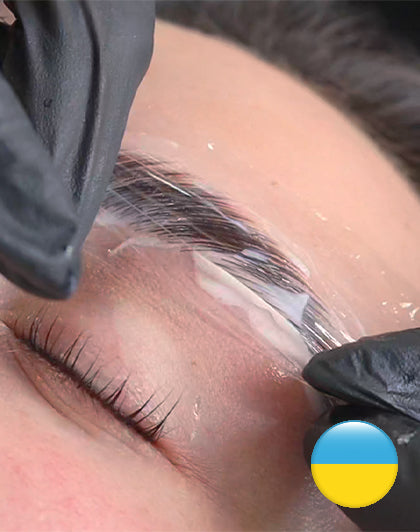 Onlineutbildning i brynlaminering – ukrainska