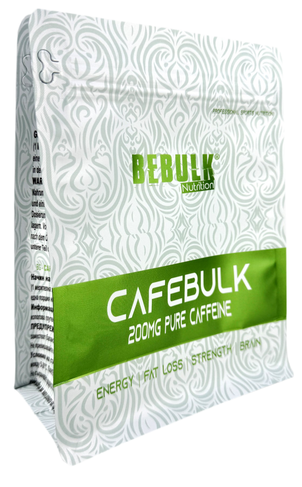 Cafebulk - Koffeinpulver - BeBulk Nutrition