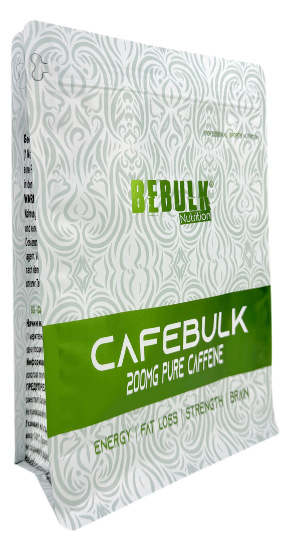 Cafebulk - Koffeinpulver - BeBulk Nutrition