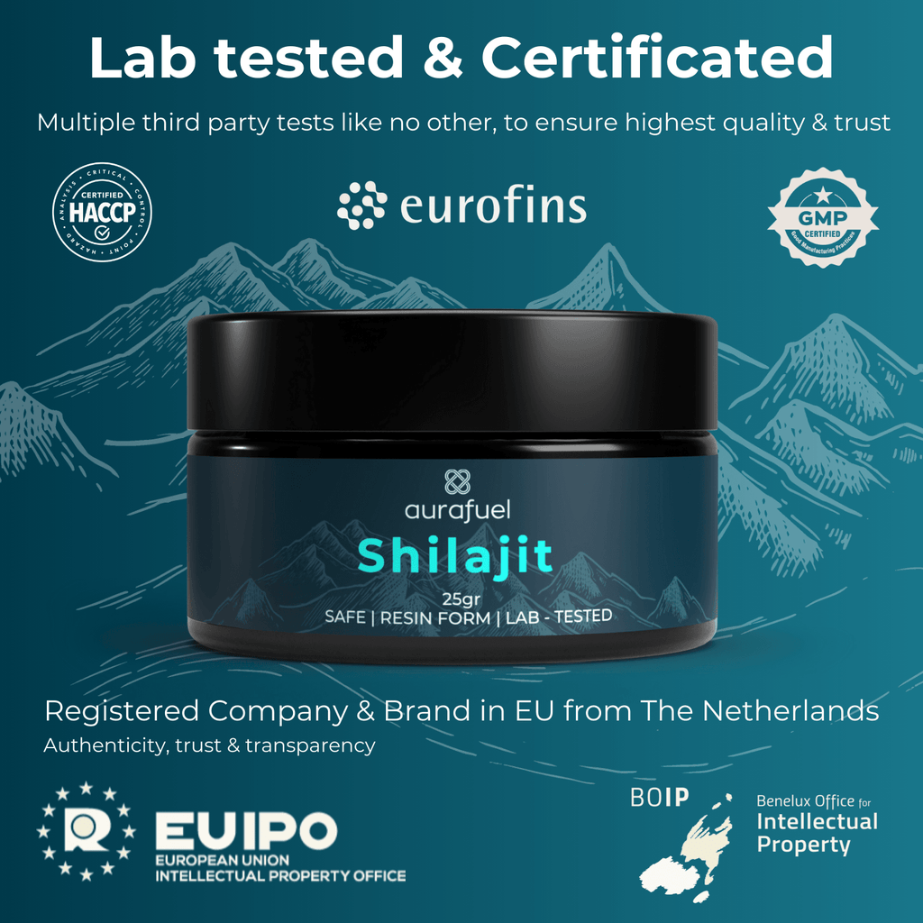 Ren Shilajit-harts från Himalaya – 100 % äkta och renad