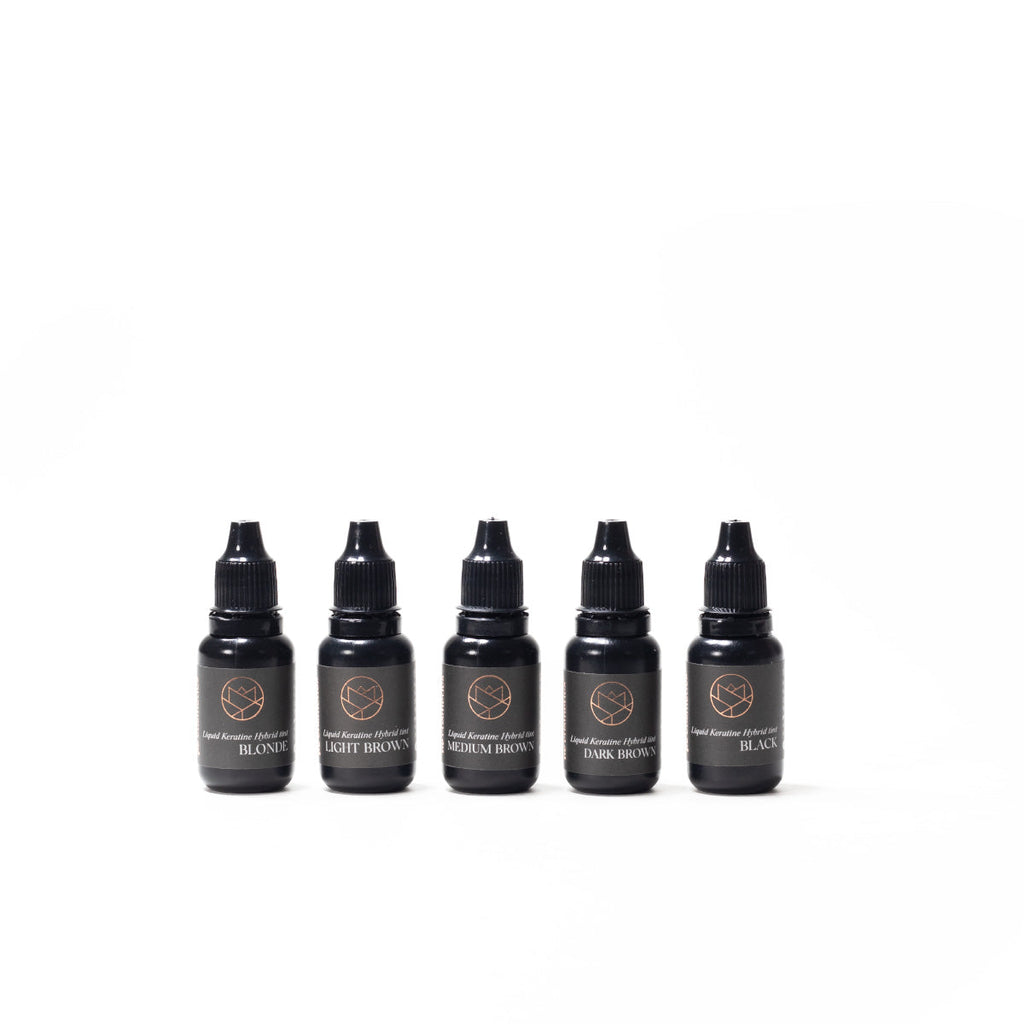 Flytande keratin hybrid-toning