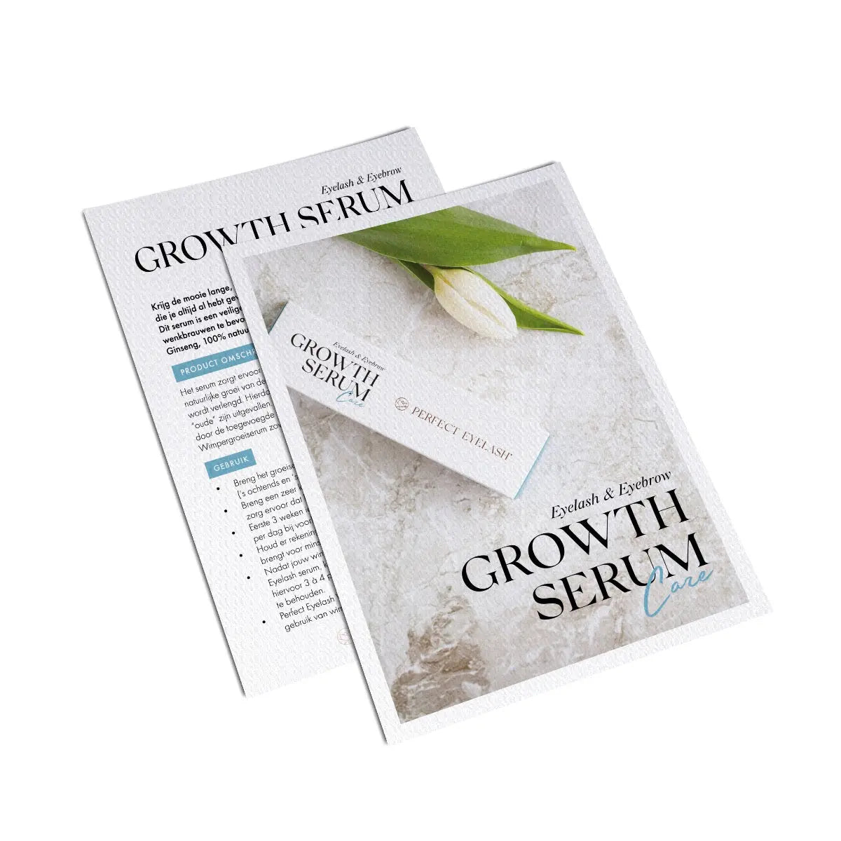 Broschyrer Ögonfranstillväxtserum