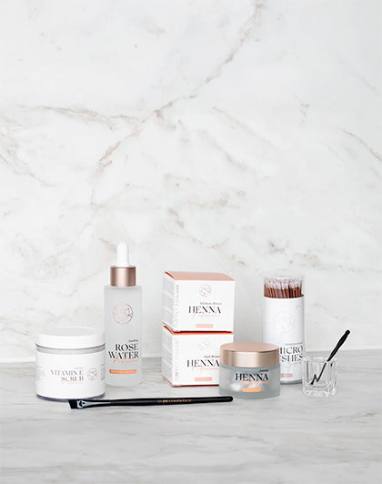 Onlineträning Brow Henna + Starterkit (olika språk)