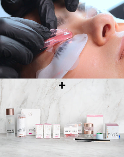 Onlineutbildning Korean Lash Lift + Starterkit (olika språk)